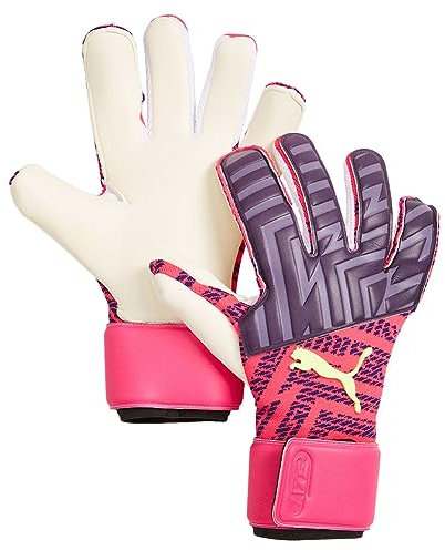 PUMA Future Pro GKC Hybrid Torwarthandschuhe, für Erwachsene, Unisex, Violett (Charcoal-Rash), Mehrfarbig, 10