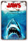 Metallschild im Vintage-Look, Motiv 1975 Jaws, 30,5 x 20,3 cm