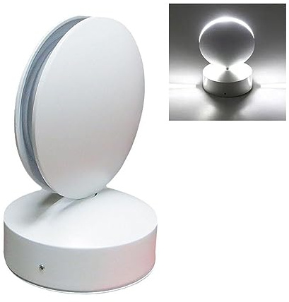 pulunto Lampade da parete a LED per davanzale della finestra a 360 gradi RGB Lampade da parete moderne applique da parete per porta telaio lampade da parete per balcone garage bar hotel