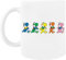 The Grateful Yoshis Tazza Da Caffè Bianca Tazza Da Tè In Ceramica