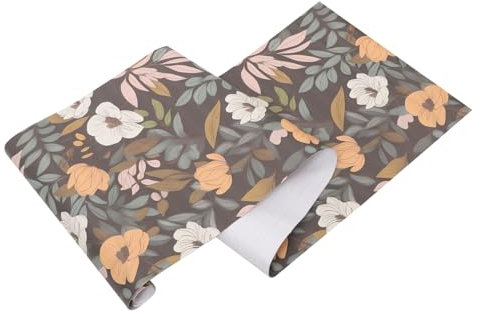 OSALADI 1rouleau Autocollant Mural Floral Autocollant Auto-adhésif Pour Décoration Intérieure Peint Étanche à Motifs De Fleurs Pour Salon Et Chambre à Coucher