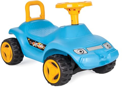 LEMODO Rutschauto ab 3 Jahre, Rutscherfahrzeug, Kinderfahrzeug mit Hupe, Rutschfahrzeug mit Überschlagschutz, Rutscher drinnen und draußen nutzbar (blau)