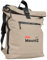 MountZ Rolltop Rucksack Damen & Herren – Nachhaltig & Wasserdicht | Tages‑, Arbeits & Uni‑Rucksack mit Laptopfach aus 100 % recyceltem PET | Urbaner Alltagspartner (beige)