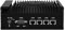 HSIPC Alder Lake i3 N305 Quad Core Firewall Micro Appliance Mini PC, nano PC, routeur PC avec DDR5 16 G RAM 256 G SSD, 4 ports i226-V RJ45 AES-NI