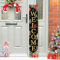 Weihnachts-Willkommensschild für die Veranda, Stechpalmen-Weihnachtsmotiv, Holz-Veranda-Schild für Haustür-Dekorationen, rustikales Bauernhaus-Wandschild zum Aufhängen, für Weihnachten,