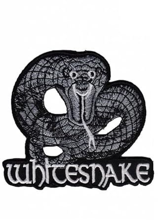 Whitesnake Red Hard Rock Band Patch Badge Embroidered Iron on Applique Patch Accessory