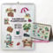 HappyMots Packung mit 2 Kalendaris 2025 | 1 Kalender Paret Tamany A3 + 1 Schülerkalender Tamany A5 | 14 Monate | Total Organizació zu Hause oder im Büro | Katalanischer Kalender (Katalà)