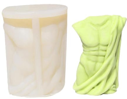 Kerzenform für den menschlichen Körper – 2 Stück -Körperform-Silikonform, nackte Frauen, Männer, Körperform, Kerzenform, Körperkunst, weiblich, männlich, Formen für -Schmuck, Anhänger, Kunsthandw