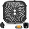 GCQ Air Fryer Accessories for Russell Hobbs 4L 27160 Rapid Digital Air Fryer, 19 × 19 CM Food Grade Air Fryer Replacement Parts Replacement Tray Rack Baking Pan Grill Pan Grill Plate Crisper Plate