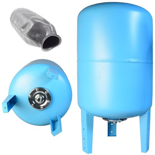 Ausdehnungsgefäß 80L Membrankessel für Hauswasserwerke und Druckerhöhungsanlagen mit EPDM Membran 80 Liter Vertikal