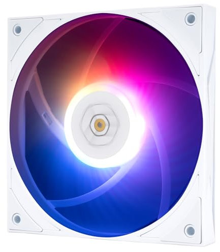 Thermalright TL-H12015W-S Thin Computer Case Fan-1900RPM,CPU Fan, 15mm Slimline Cooling Fan, 12cm CPU Cooler Fan,Compatible with Desktop Heatsink Cooler and Case,3-pin ARGB Light Connector