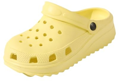 R-ISLAND Zuecos Plataformas para Mujer,Adulto,Hecho con EVA,Ligeras,Genial para Playa,Casa Exterior y Interior.