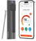 Meatmeet S Pro Termometro per carne con Bluetooth, 6 sensori di temperatura funzionano simultaneamente, precisione ±0,1°C, monitoraggio tramite app con allarme, IP69 impermeabile e resistente all'olio