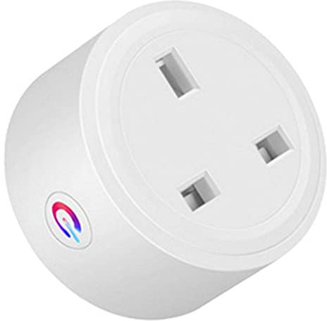 Sxmrmnx 1 Piece Tuya Zigbee Smart Socket Home Powers Monitor Powers Outlet 16A DIY UK Plug