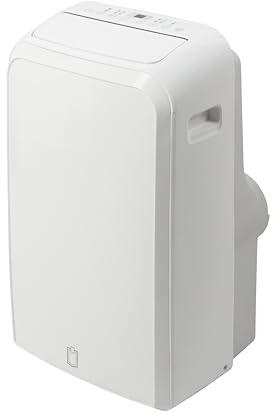 METRO PROFESSIONAL Aire Acondicionado Portátil MAC3524C, Mando a Distancia, 12000 BTU, Pantalla LED, 3 Modos, Cobertura hasta 90 m3, Blanco