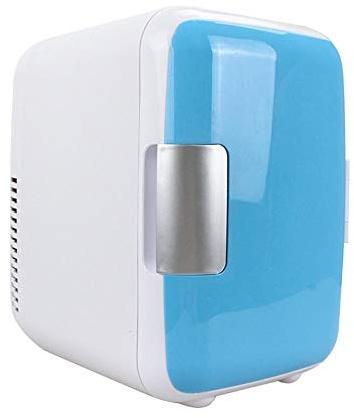 TVAFEDS Mini Fridge 4L Car Refrigerator Mini Cold And Warm Small Home Dual-Use Dormitory Household