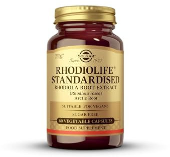Solgar Rhodiola Extracto de Raíz - 60 Cápsulas