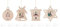 Rudolphs Schatzkiste Baumschmuck Behang Erzgebirgsfiguren (4) Breite x Höhe x Tiefe 9 cmx9 cmx cm NEU Erzgebirge Christbaumschmuck Baumbehang