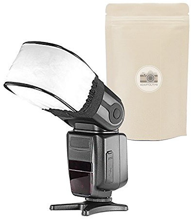Diffusore flash universale morbido esterno - Compatibile con tutte le marche - Adaptout marca francese
