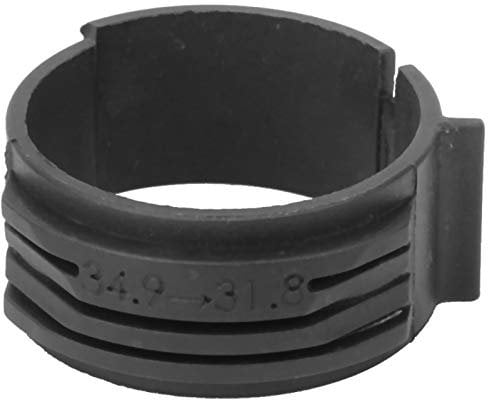 Umbau des Umwerfers 2-tlg. Umwerferring für Mountainbike-Umwerfer für 34,9 mm bis 31,8 mm