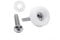 COOL BED 2 x Headboard Bolts Screws and 2 x Washers Fixings for Divan Bed (2 x BOLTS AND 2 x WASHERS)