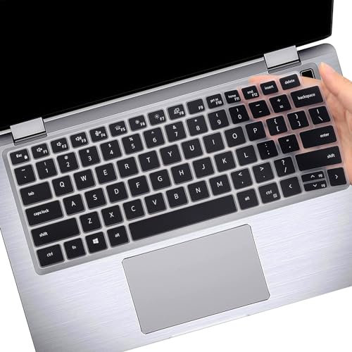Dell Latitude 14 & 16 Keyboard Cover Skin - 3440/3450/5450/5440/7450/7440/7650/9520 - Black