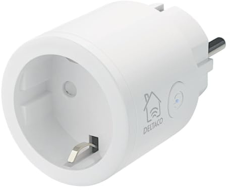 DELTACO Smart Home SH-P01 - WLAN 2,4 GHz - Weiß