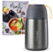 720°DGREE Thermobehälter Essen 650ml “wunderJar” +Rezeptbuch - Auslaufsicher, BPA-Frei - Edelstahl Isolierbehälter, Thermo Lunchbox - Unterwegs Warme, Kalte Speisen, Brei, Suppe, Müsli to Go