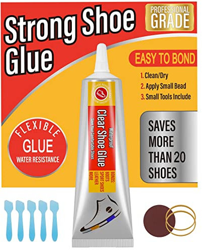 Evatage Waterproof Shoe Repair Glue Kit with Shoe Fix Glue for Sneakers Boots