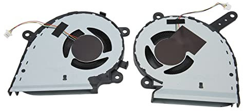 Ventilador de Refrigeración de la CPU, Ventilador Portátil de 4 Pines para CPU GPU, Ventilador de Refrigeración de Alto Rendimiento para ASUS ROG Strix G531G G531GT, Disipación de Calor Eficiente