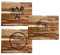 DLS Tabla Cortar Cocina- Tabla de Cortar Cocina Madera- Tabla Madera Cocina Hecha a Mano Cortar Pan, Embutidos, Queso (XL ACACIA PERSONALIZADA, 40X32X2,6)