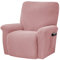 Topchances Stretch Liegestuhl Abdeckung, Liegestuhl Schonbezüge Couchbezug Antirutsch Sofa Schonbezug, Möbelschutz mit Gummizug Unterseite Seitentasche (Rosa), Einheitsgröße, (TYT01)