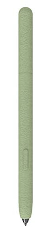 LOVE MEI Funda compatible con Samsung Galaxy Tab S6 Lite S Pen, antideslizante, agarre suave, textura de piel, funda protectora para S6 Lite S Pen (verde)