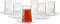 Pasabahce Lot de 12 tasses à thé turques en cristal avec soucoupes, 6 tasses et 6 assiettes, parfaits pour les goûters, les cadeaux, les pendaisons de crémaillère, les mariages, les anniversaires