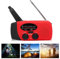 Notfallradio, Radio Tagbares Solar Handkurbelradio, Wiederaufladbar mit NOAA Funktion LED Licht Katastrophenschutz/AM/FM Notfallradio Im Freien für Camping Outdoor