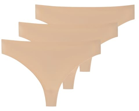 Schiesser - Invisible Soft - String - 3er Pack (38 Maple)