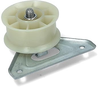 KGA SUPPLIES Spare Jockey Wheel White And Bracket For Hotpoint Ariston Creda Cannon Tumble Dryer C00504520