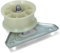 KGA SUPPLIES Spare Jockey Wheel White And Bracket For Hotpoint Ariston Creda Cannon Tumble Dryer C00504520