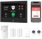 Mengshen Sistema de Alarma 4G WiFi, Kit Inteligente Que Incluye Pantalla táctil de 7 , Sensor de Movimiento de Puerta, Sensor de Apertura, Control Remoto con Alerta de aplicación de teléfono