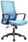 Shally Dogan Sedia da Ufficio Ergonomica Girevole con Supporto Lombare, Poltrona da Scrivania, Studio, Cameretta, Reclinabile con Altezza Regolabile, Base Nera Robusta, Schienale Antisudore (Blu)