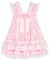 Satini Lingerie Raso Femminuccia Babydoll Balze con Volant Pizzo Sottoveste Negligee Cosplay Indumenti da Notte Abito (Rosa Pastello - Bianco, L)