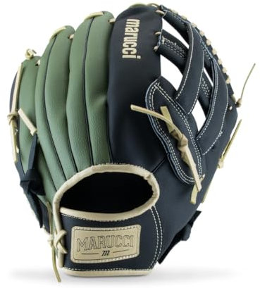 Marucci Sports Herren Swift Baseball-Handschuh, Olivgrün/Schwarz, 12.5
