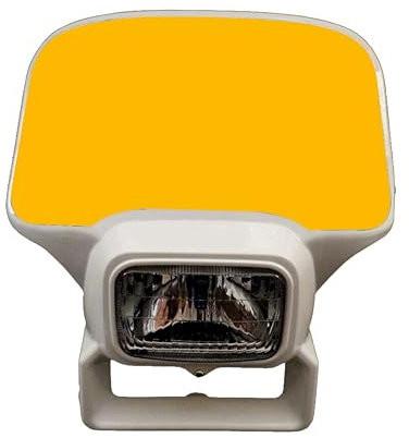 Adesivo tabella compatibile con moto Honda XR 600 R, XR 400 R, XR 250 R, XR versione americana varie colorazioni (Giallo)
