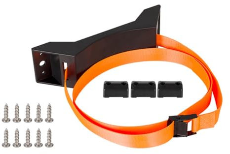 Ressm Support de réservoir fixe avec sangle en nylon renforcé pour réservoir de gaz - Support mural pour bateau, véhicule, camping-car, laboratoire