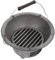 BESPORTBLE Cast Iron Portable Bbq Grill Versatile Outdoor Charcoal Stove for Camping Grilling and Heating and Design with Polished Edges for Bbq Enthusiasts