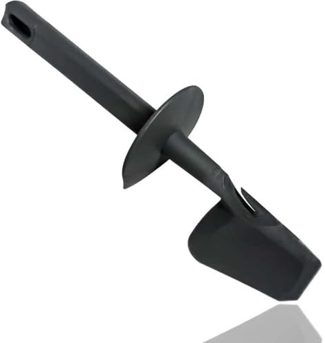 Spatule pour Thermomix TM31 TM6 TM5 Robot de Cuisine pour Robot de Cuisine Racloir à pâte de Rechange pour Robot de Cuisine (noir)