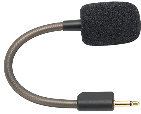 TOPINCN Abnehmbares Spielmikrofon für Blackshark V2, Goldene 3,5 -mm -Mikroben Boom für THX7.1 Surround Sound, Geeignet für Lite Spieler
