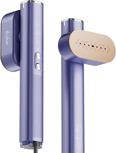 Travel Steamer for Clothes, 100-240V Dual Voltage Portable Garment Steamer, 1000W Travel Size Handheld Steam & Iron 2 in 1, for Global & Europe Travelling, Business, Home (Blue)