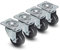 Intellinet I-CASE CASTOR-SR2 Rack castor wheels porta accessori