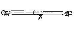 Piper Alu-Dachauflagestange 25 Teleskopierbar, 30748